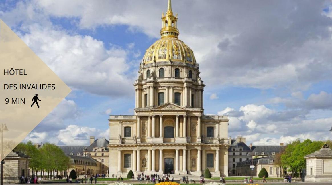 Appartement De Standing 5 - Tour Eiffel/Invalides パリ エクステリア 写真