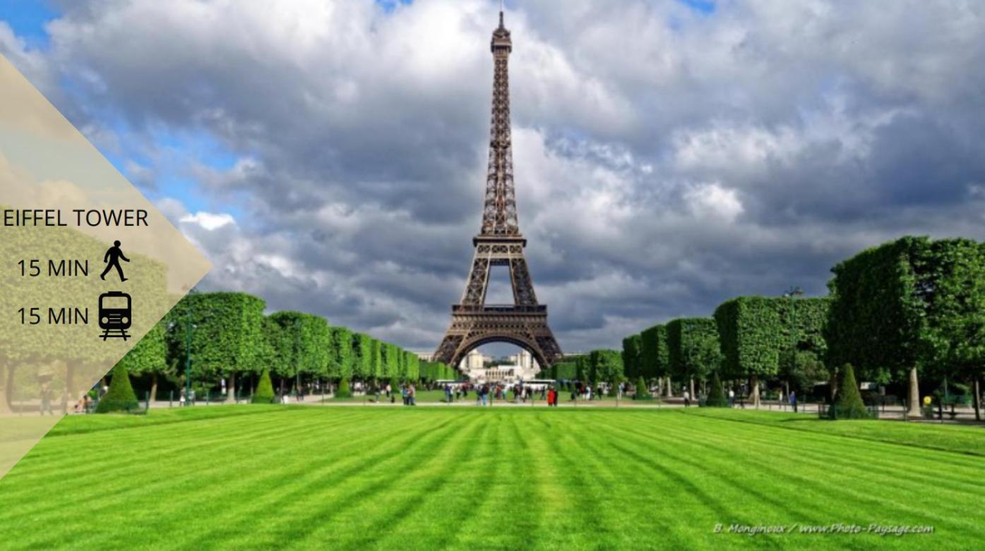 Appartement De Standing 5 - Tour Eiffel/Invalides パリ エクステリア 写真